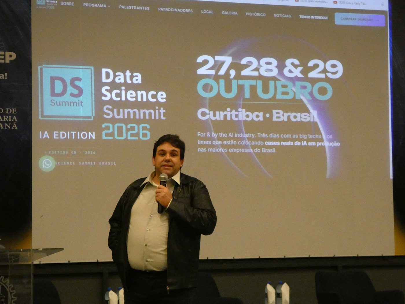 Alessandro Binhara apresenta o DSSBR 2026: 27, 28 e 29 de outubro, em Curitiba.