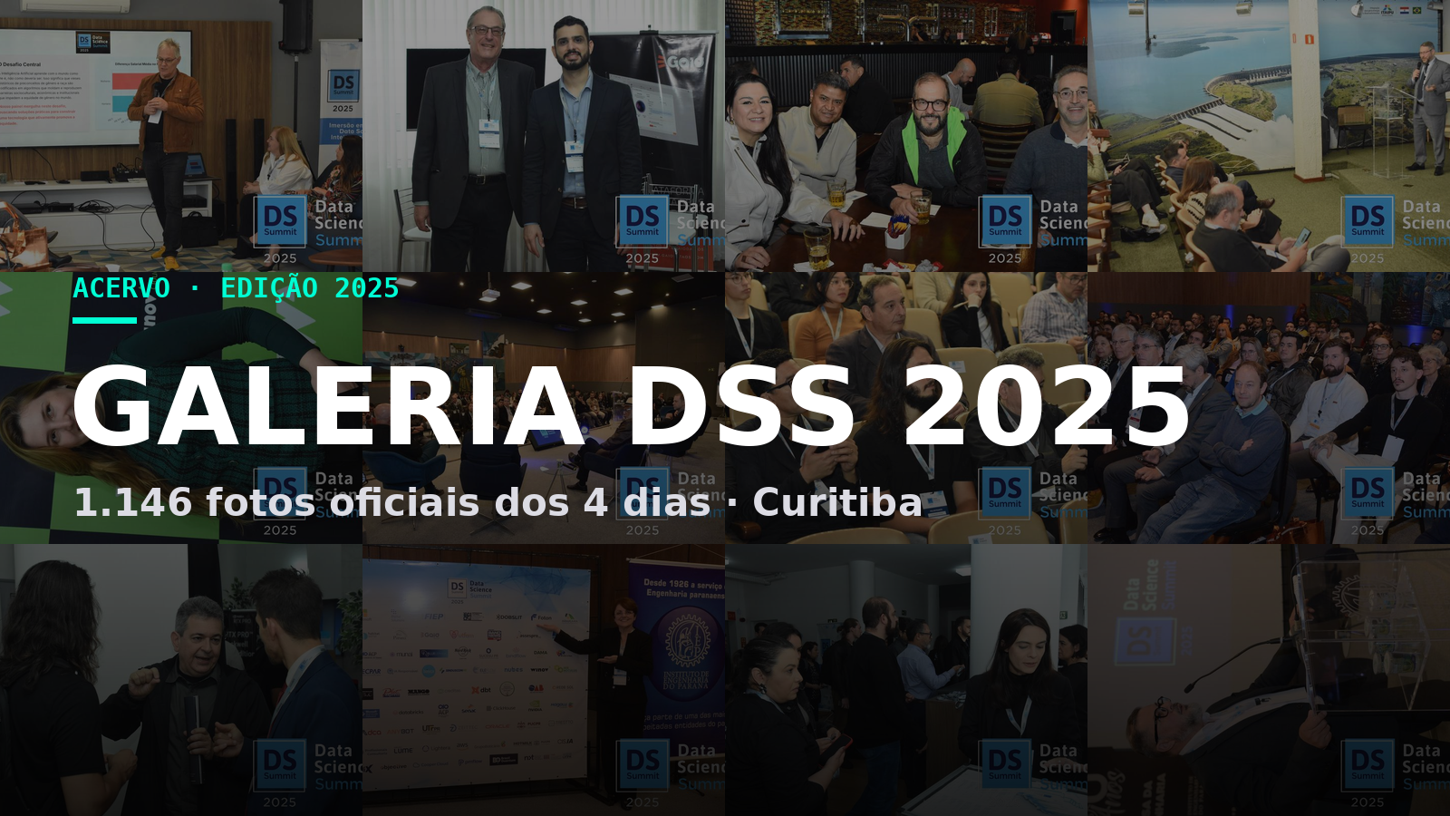 Galeria de fotos do DSS 2025 — 1.146 imagens oficiais do evento em Curitiba