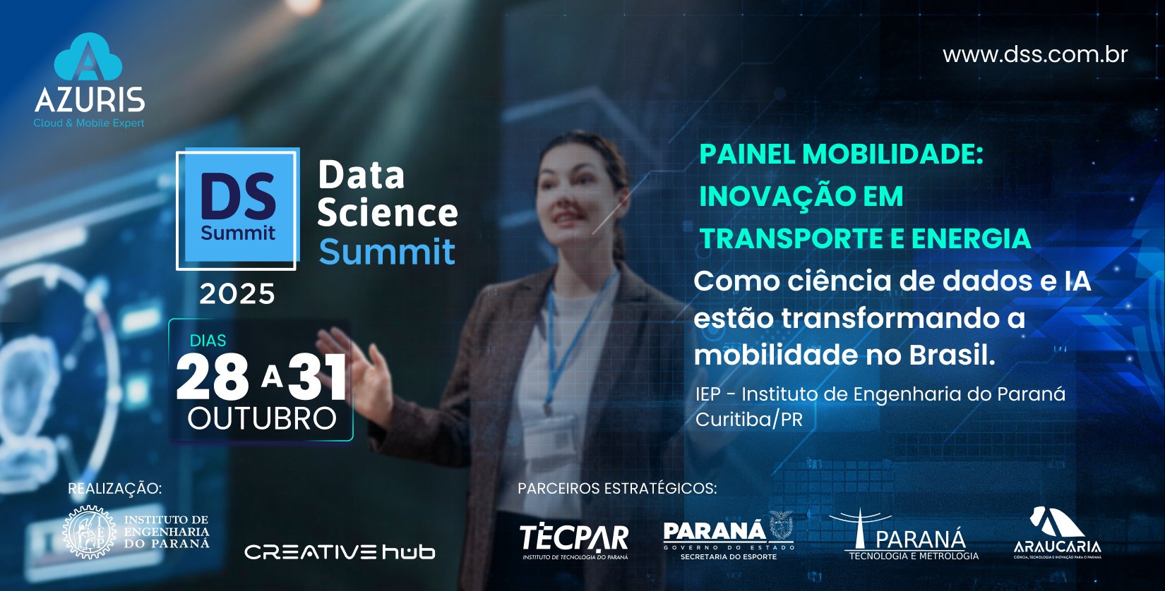 Habitat Senai apresenta painel sobre Mobilidade Inteligente no Data Science Summit 2025