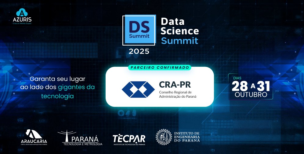 CRA-PR e Data Science Summit Brasil 2025 firmam parceria estratégica para impulsionar inovação em gestão e tecnologia