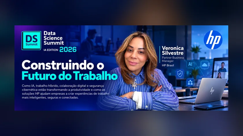 HP apresenta o futuro do trabalho com Inteligência Artificial no Data Science Summit 2026