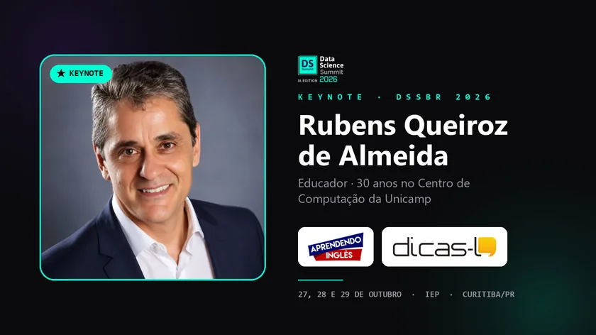 Rubens Queiroz de Almeida é keynote do DSSBR 2026