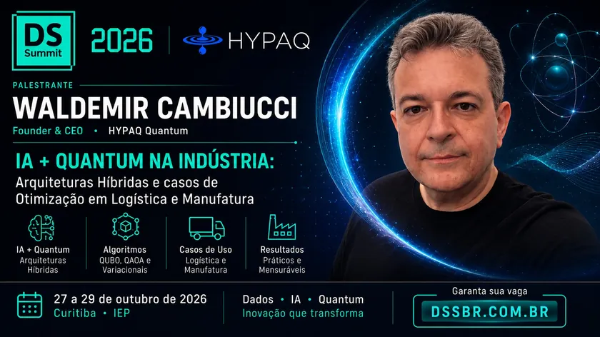 Waldemir Cambiucci leva IA + computação quântica ao DSSBR 2026