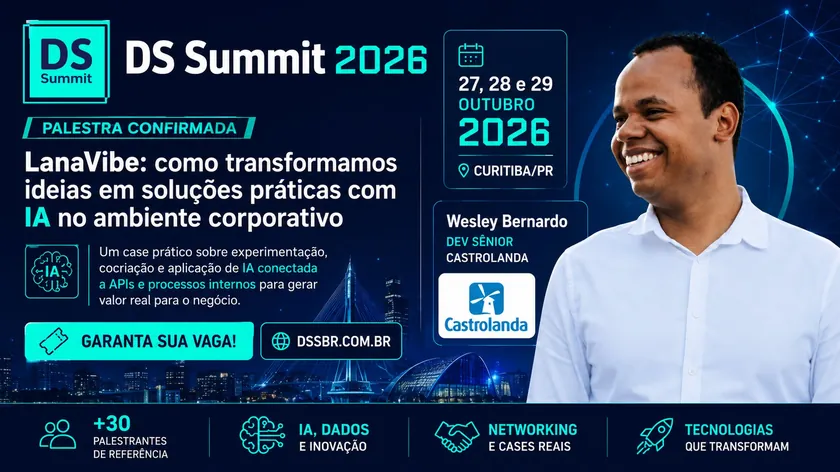 Wesley Bernardo leva o LanaVibe ao DSSBR 2026