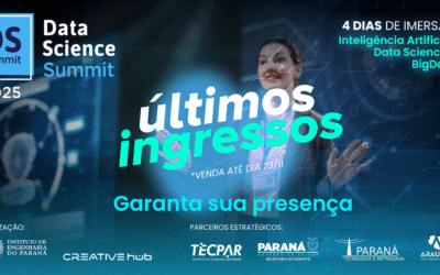 Últimos ingressos para o Data Science Summit 2025 — garanta o seu antes do dia 23/11!