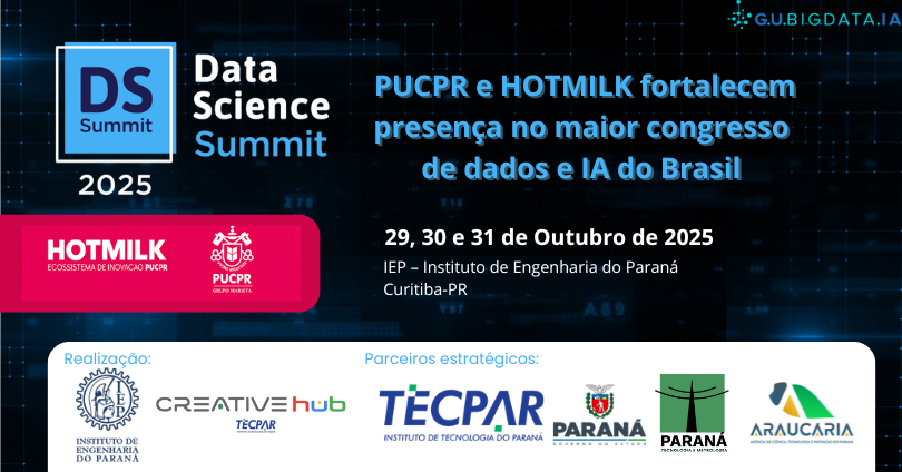 Data Science Summit 2025 firma parceria estratégica com a Hotmilk para impulsionar inovação e empreendedorismo